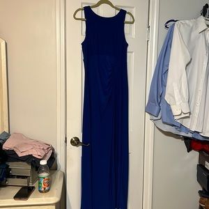 MSK blue dress